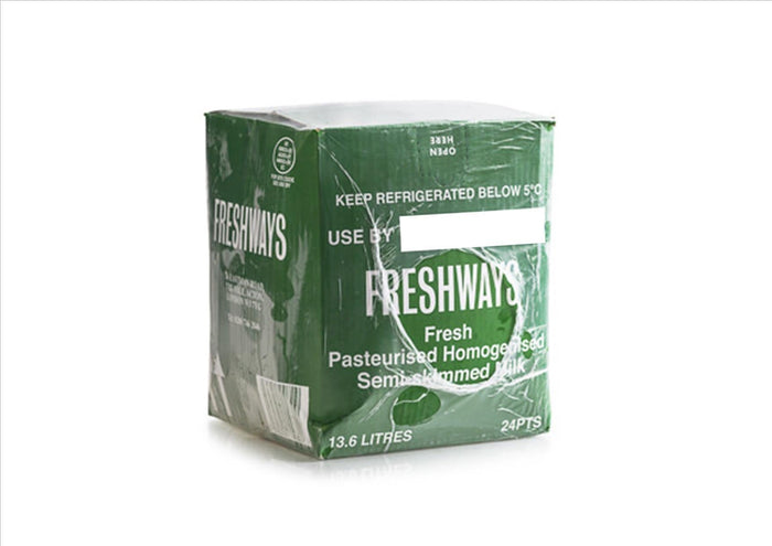 Milk Semi-Skimmed Pergal (13.6L/24 Pint) (Cut-off 8pm)