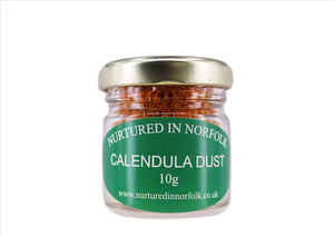 Nurtured in Norfolk - Calendula Powder Edible Flowers (Dust) (10g) (Cut-off 12pm)