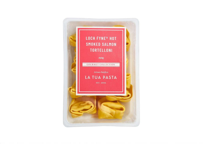 La Tua Fresh Pasta - Tortelloni Loch Fine ® Hot Smoked Salmon (250g) (Cut-off 4pm)