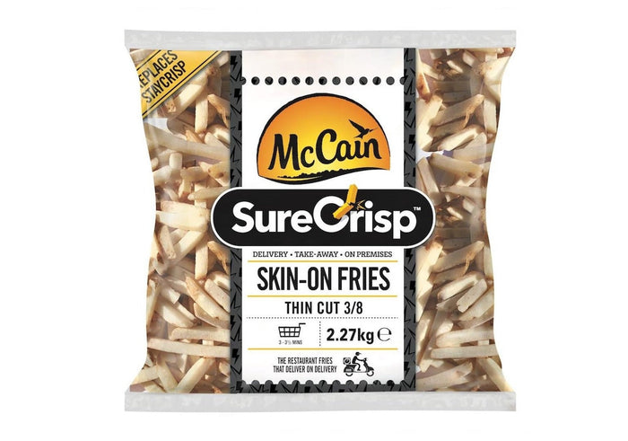 Frozen Skin-On Thin Cut Chips (2.5Kg)